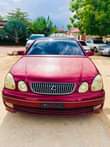 A picture of toyota aristo sports car yakibabe kabisa
