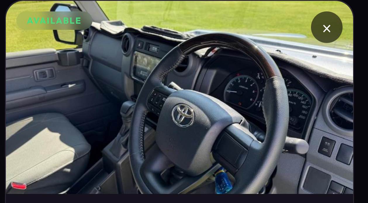 A picture of Toyota Land Cruiser 79 series for sale 2026