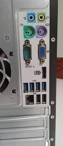 A picture of Hp computer core I5