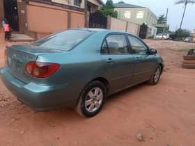 A picture of Toyota Corolla 2007 baked on first body nothing to fix