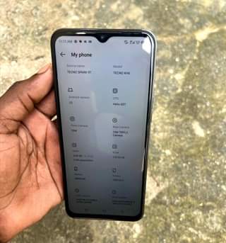 A picture of Tecno spark 9t 128gb BEI NI TZ S 175 000