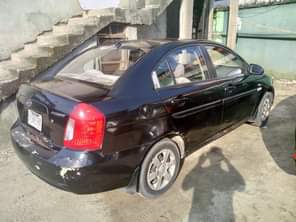 A picture of Hyundai accent 2008 model Engine Automatic gear First body Interior
