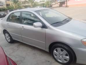 A picture of Corolla sports 08 year model available as seen Buy and