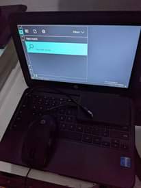 A picture of Nauza PC pamoja na External yake GB 512 na imejaa