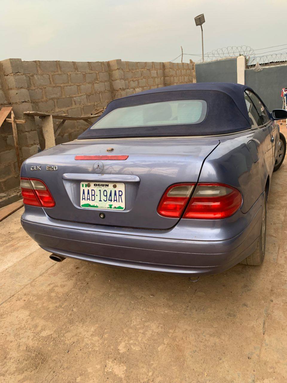 A picture of Mercedes Benz clk 320