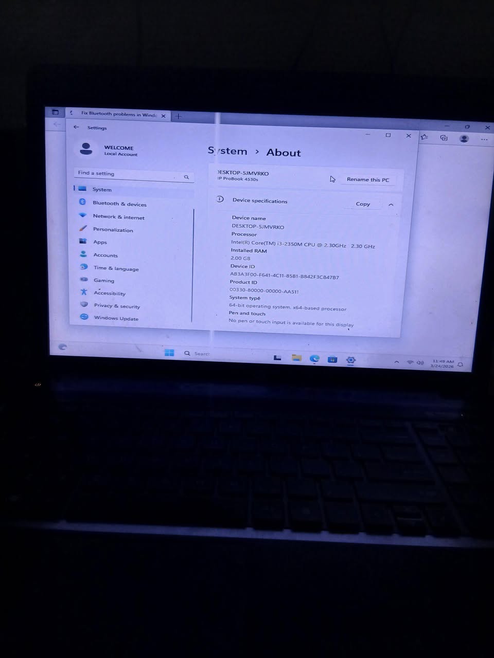 hp laptops
