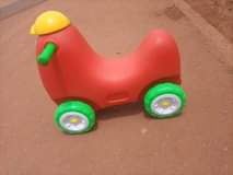 A picture of Kids push Rider