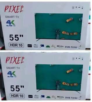 A picture of 55 inches digital frameless Smart UHD4k pixel flat