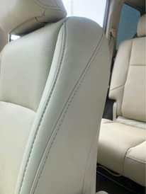 A picture of Car interior changing