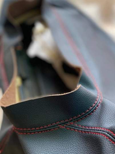 A picture of Car interior designing upgrading seats carpet roof dashboard doors and