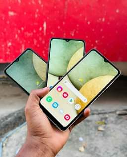 A picture of Samsung A12 used like new