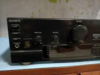 A picture of SONY AMPLIFIER WATTS 507 OHMS 6 16 KWA SPIKA 4