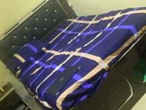 A picture of Bed and bedframe