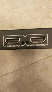 A picture of HDMI SPLITTER 2 WAY 4K