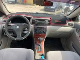 A picture of BELGIUM STANDARD TOYOTA COROLLA LE 2005 MODEL WITH DUTY Clean