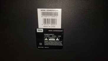 A picture of 55 TCL TV Smart Box