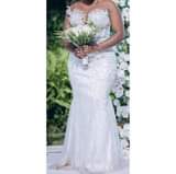 A picture of A wedding gown for sale