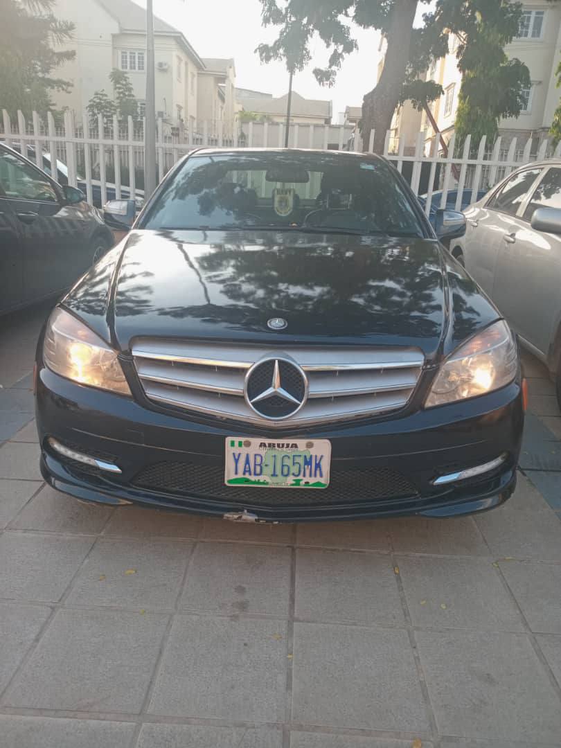 A picture of Mercedes Benz C300 2012 model everything is working perfect going