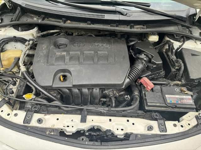 A picture of Nigerian used 2012 Toyota Corolla White color