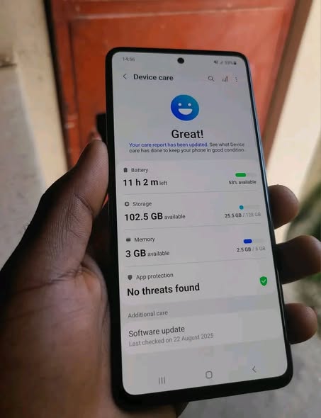 A picture of Samsung Galaxy A51