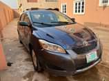 A picture of Toyota matrix 2010 model first body pan. Engine and gear