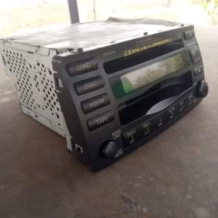A picture of Toyota Corolla 05 car stereo Belgium standard