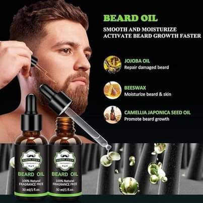 A picture of Beard growth oil