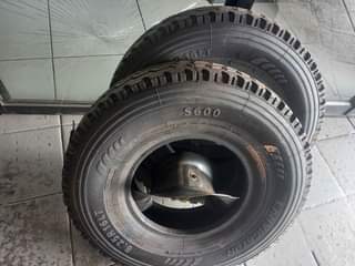 A picture of 8 25R16LT NEW TUBE AND TYRE