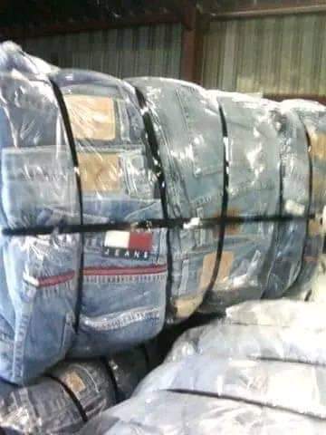 clothing bales