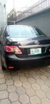 A picture of Toyota Corolla 2012