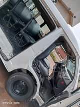 A picture of Toyota hiace Hummer bumber.