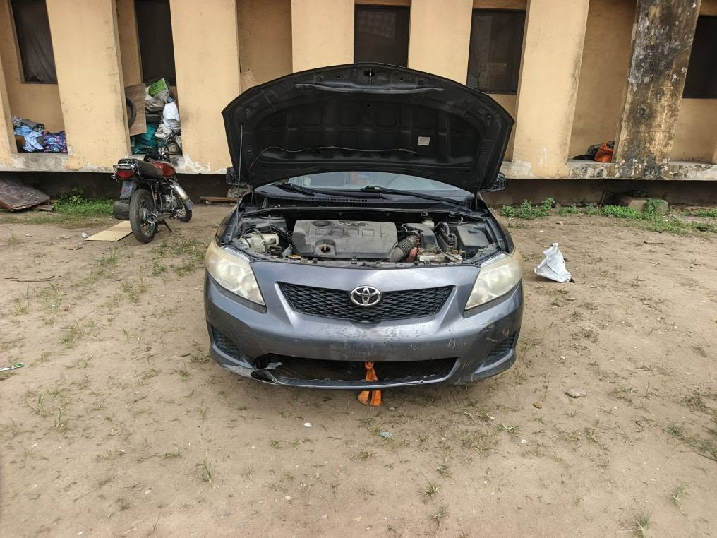 A picture of Toyota corolla 2010 tokunbo maunal drive just arrived
