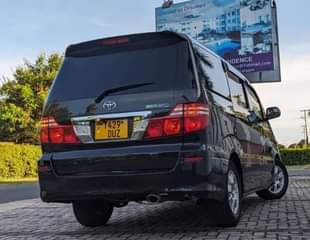 A picture of ON SALE DU Price 15.5m TOYOTA ALPHARD BAMPA NDOGO KALI
