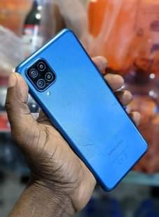 A picture of Samsung A12 Gb 128 Ram 4 Face ID Fingerprint in