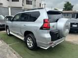 A picture of Land cruiser Prado 2012 upgraded to 2020 Tesla screen with