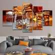 A picture of canvas art
