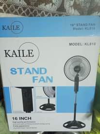 A picture of 2 standing fans box pack at 85k each 0700711388