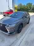 A picture of Rx 350 Lexus F Sport Luxury Red Interior Panoramic Roof