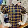 A picture of Men short sleeved checked shirts