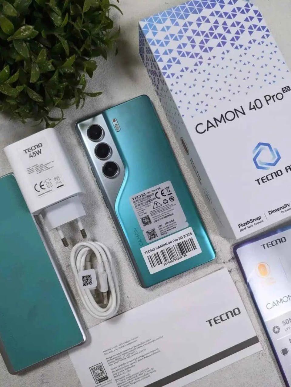 A picture of Original tecno camon 40 pro on sale