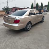 A picture of Toyota Camry 04 9ja used baked on first body Uber