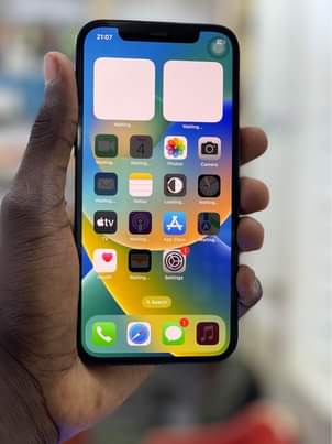 A picture of iPhone 12 128gb faceid working 1 3M 0759979422 0773648989
