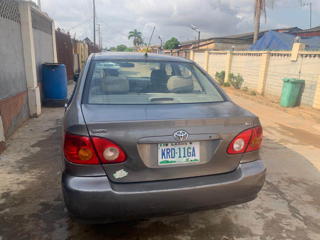 A picture of Toyota Corolla 04 Model First body pan First user 2021