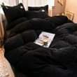 A picture of Coral velvet duvet