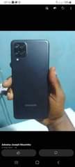 A picture of Samsung A12 4ram 128gb Receipt caton avail Very neat 08038566534
