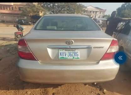 A picture of Distress 2004 Toyota camry 1 250m 4plugs abuja