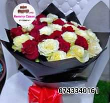 A picture of  Surprisepackages giftsforyourlovely balloons flowers moneyhampers flowerbouquet gifts