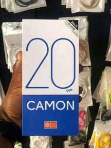 A picture of Tecno camon 20 pro at shs 380 000
