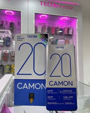 A picture of New Tecno camon 20pro at 450k call on 0753430863