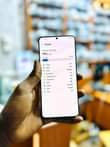 A picture of Samsung s20 plus